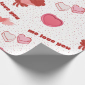 love and hearts ラッピングペーパー (角)