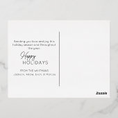 Love and Joy Kidsの写真 箔シーズンポストカード (裏面)