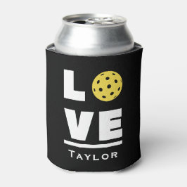 Love And Live ピックルボール スポーツ ファン 名前入り 缶クーラー
