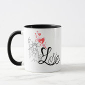 Love and Monument Personalized Mug マグカップ (左)