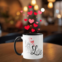 Love and Monument Personalized Mug