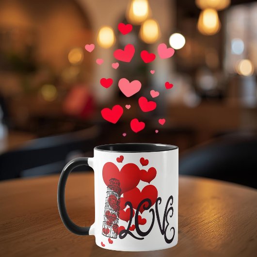 Love and Monument Personalized Mug マグカップ