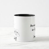 Love and Monument Personalized Mug マグカップ (中央)
