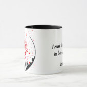 Love and Monument Personalized Mug マグカップ (中央)