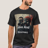 LOVE AND RESISTANCE Kafka Romantics Modern Graphic Tシャツ (正面)