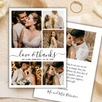 Love and Script 感謝してい Photo Collageの結婚感謝していs