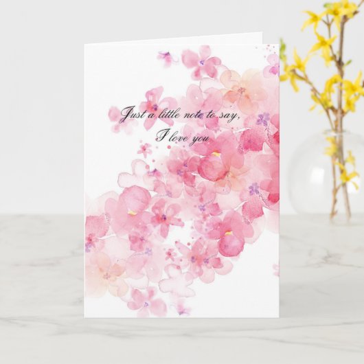 Love and Support Card カード (黄色い花)