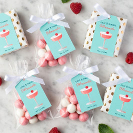 Love and Thanks Custom Gift Tag with Cocktail ギフトタグ