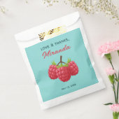 Love and Thanks Raspberry Custom  フェイバーバッグ (封をした状態)