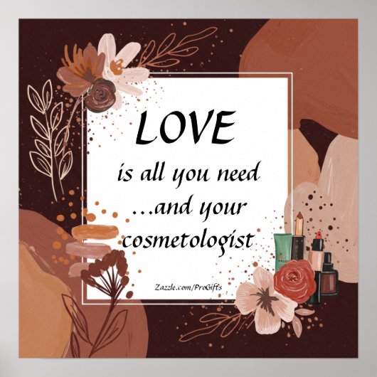 Love And Your Cosmetologist Boho Style ポスター (正面)