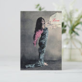 Love Angel -招待状/出欠/カード 出欠カード (スタンド正面)