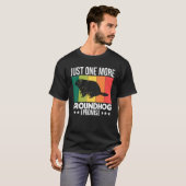 Love Animal Just One More Groundhog Vin Tシャツ (正面フル)