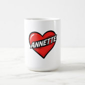 Love Annette コーヒーマグカップ (中央)