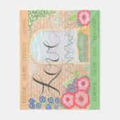 Love Anytime 50" x 60"フリースブランケット フリースブランケット (正面)