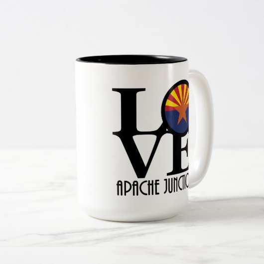 LOVE Apache Junction 15oz ツートーンマグカップ (正面右)