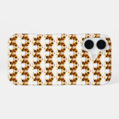 LOVE-Apple iPhoneケースのミツバチ iPhone 16ケース (裏面横)
