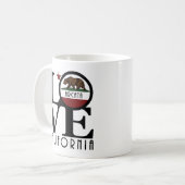 LOVE Arcata California 11oz コーヒーマグカップ (正面左)