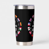 Love Around the World Languages  保温保冷タンブラー (右面)