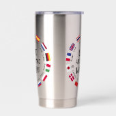 Love Around the World Languages  保温保冷タンブラー (左面)