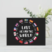 Love Around the World Languages  招待状 (スタンド正面)