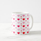 Love Arrows & Blossoms Classic Mug コーヒーマグカップ (正面右)