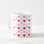 Love Arrows & Blossoms Classic Mug コーヒーマグカップ (正面左)