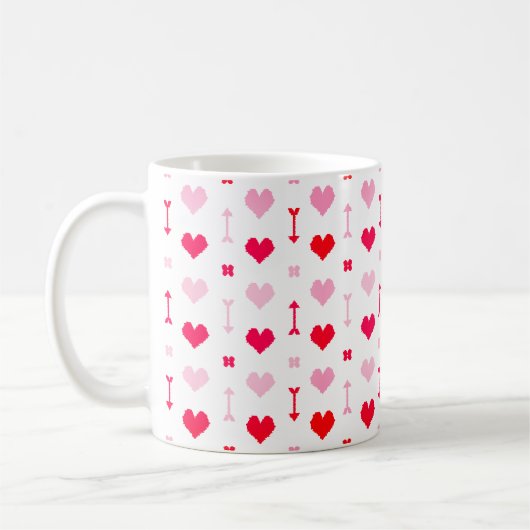 Love Arrows & Blossoms Classic Mug コーヒーマグカップ (左)