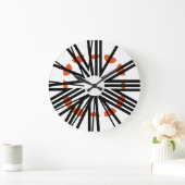 LOVE ART KLOCK CLASSIC OVERLAPPING NUMBERS BY MASA ラージ壁時計 (ホーム)
