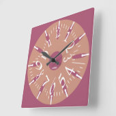 LOVE ART KLOCK DEFORMED DAKILIANO BY MASANSER スクエア壁時計 (傾斜)