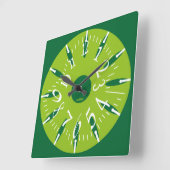 LOVE ART KLOCK DEFORMED DAKILIANO BY MASANSER スクエア壁時計 (傾斜)