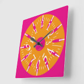 LOVE ART KLOCK DEFORMED DAKILIANO BY MASANSER スクエア壁時計 (傾斜)