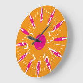 LOVE ART KLOCK DEFORMED DAKILIANO BY MASANSER ラージ壁時計 (傾斜)