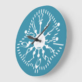 LOVE ART KLOCK DEFORMED DAKILIANO BY MASANSER ラージ壁時計 (傾斜)