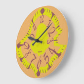 LOVE ART KLOCK DEFORMED DAKILIANO BY MASANSER ラージ壁時計 (傾斜)