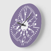 LOVE ART KLOCK DEFORMED DAKILIANO BY MASANSER ラージ壁時計 (傾斜)