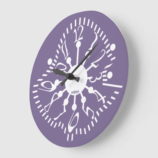 LOVE ART KLOCK DEFORMED DAKILIANO BY MASANSER ラージ壁時計 (傾斜)