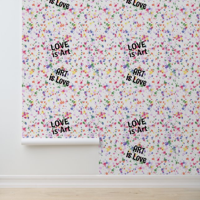 Love Art Paint Splatter Watercolor 壁紙 (アプリケーション)