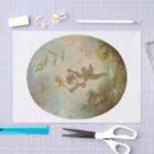 Love As Folly by Jean-Honore Fragonard 薄葉紙 (クラフト)