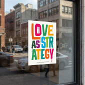 Love As Strategy - Typography Print | Wall Art ポスター