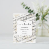 Love at First Bite招待はがき ポストカード (スタンド正面)