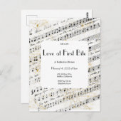 Love at First Bite招待はがき ポストカード (正面/裏面)