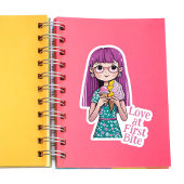 「Love At First Bite」おもしろいアイスクリームコーン シール