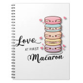 Love At First Macaron Journal ノートブック (正面)