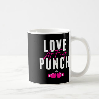 Love At First Punch Girl Kickboxing Cardio Workout コーヒーマグカップ