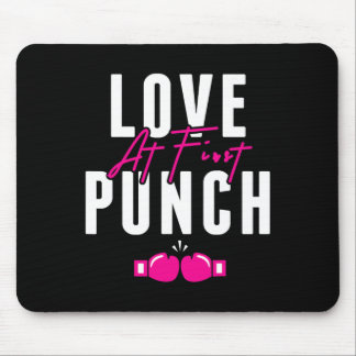 Love At First Punch Girl Kickboxing Cardio Workout マウスパッド