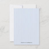 Love at First Sight カラフル Collage - 3x5男の子 案内状 (裏面)