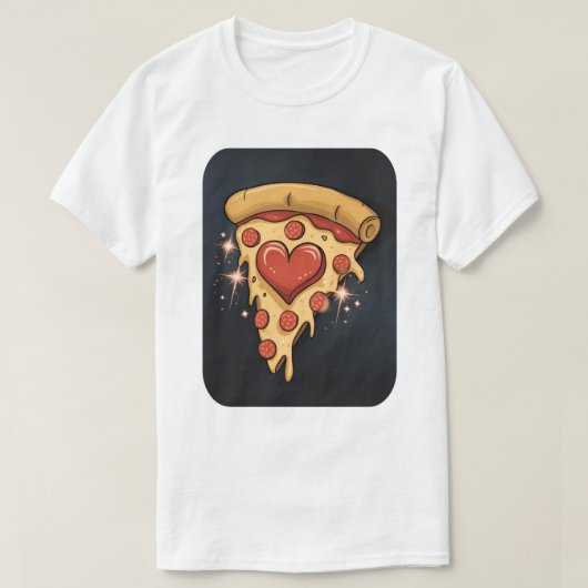 Love at First Slice: エディション2 Tシャツ (デザイン正面)