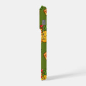 Love at First Slice - Pizza Meets Pineapple iPhoneケース (左側面)