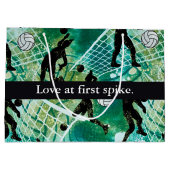 Love at First Spike ラージペーパーバッグ (裏面)
