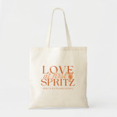 Love at First Spritz Bachelorette トートバッグ (正面)